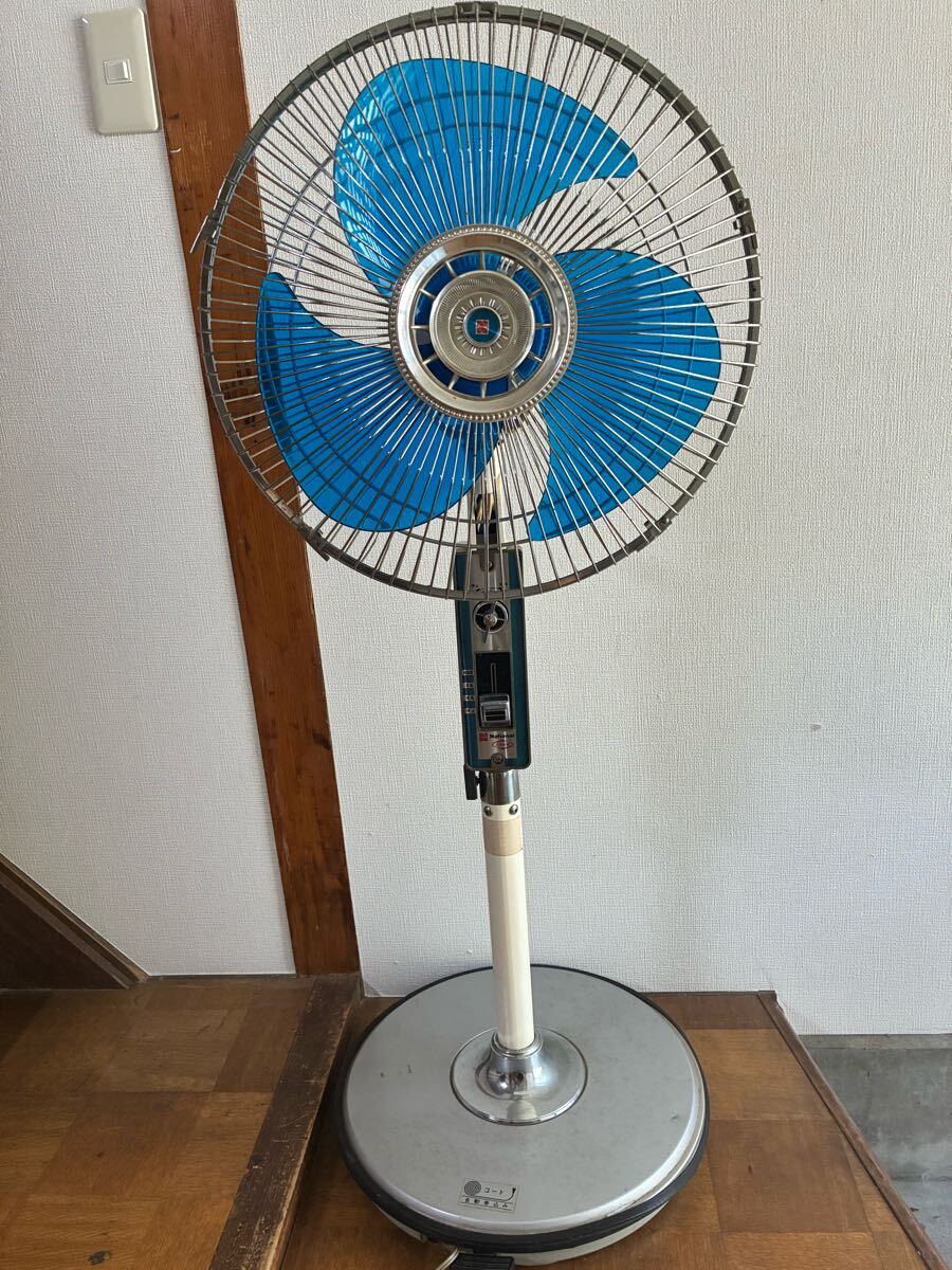 【猫ちゃん】松下電器 大型扇風機 昭和レトロ Yahoo!オークション -「昭和レトロ扇風機ナショナル」(電化製品