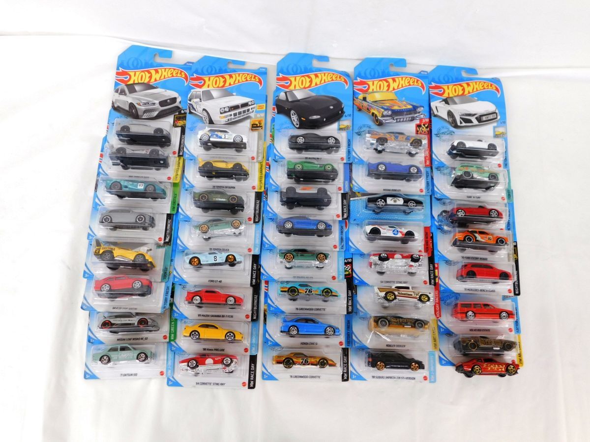 ホットウィール　未開封品　24台まとめ売り ホットウィール '96 日産 180SX タイプX 2台セット ブルー 未