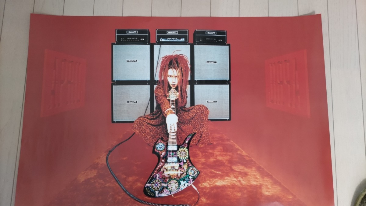 ✮希少✮　hide　等身大ポスター Yahoo!オークション -「x japan hide ポスター」の落札相場