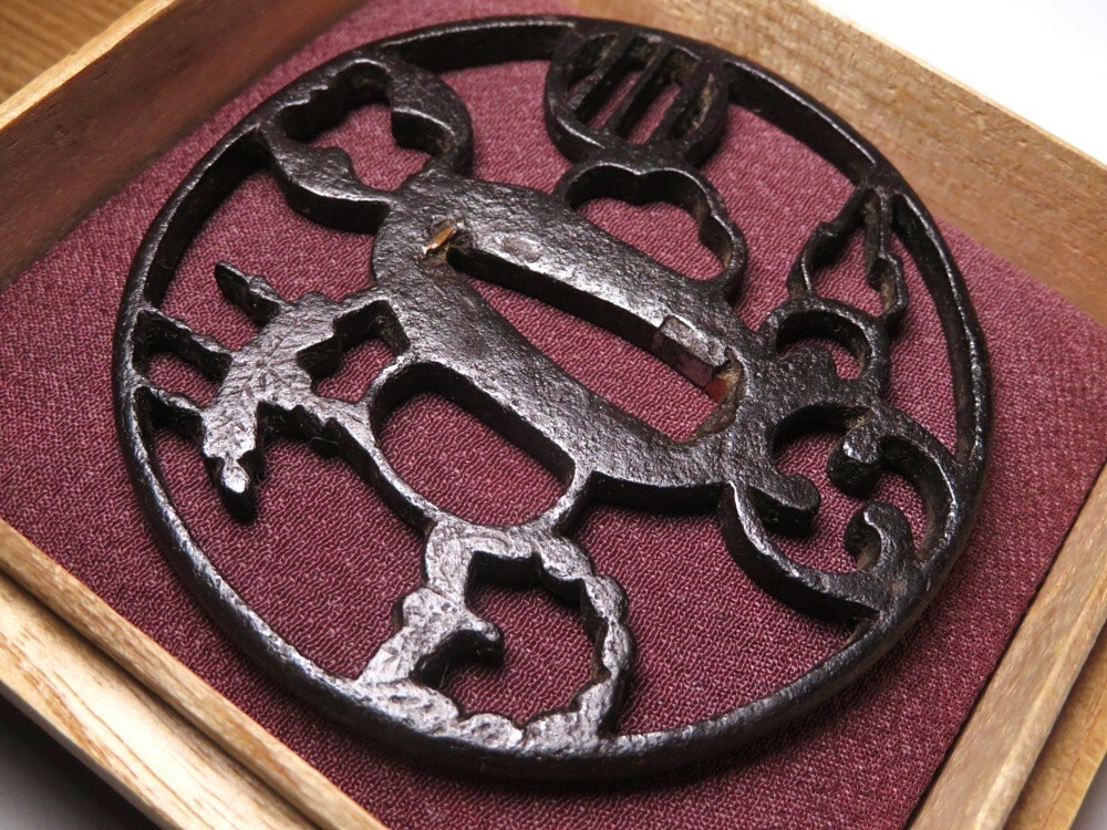 【5023】江戸時代　大名道具　純銀金具　葵紋入　財布（初品・買取品） 2025年最新Yahoo!オークション -大名道具の中古品・新品・未使用品一覧