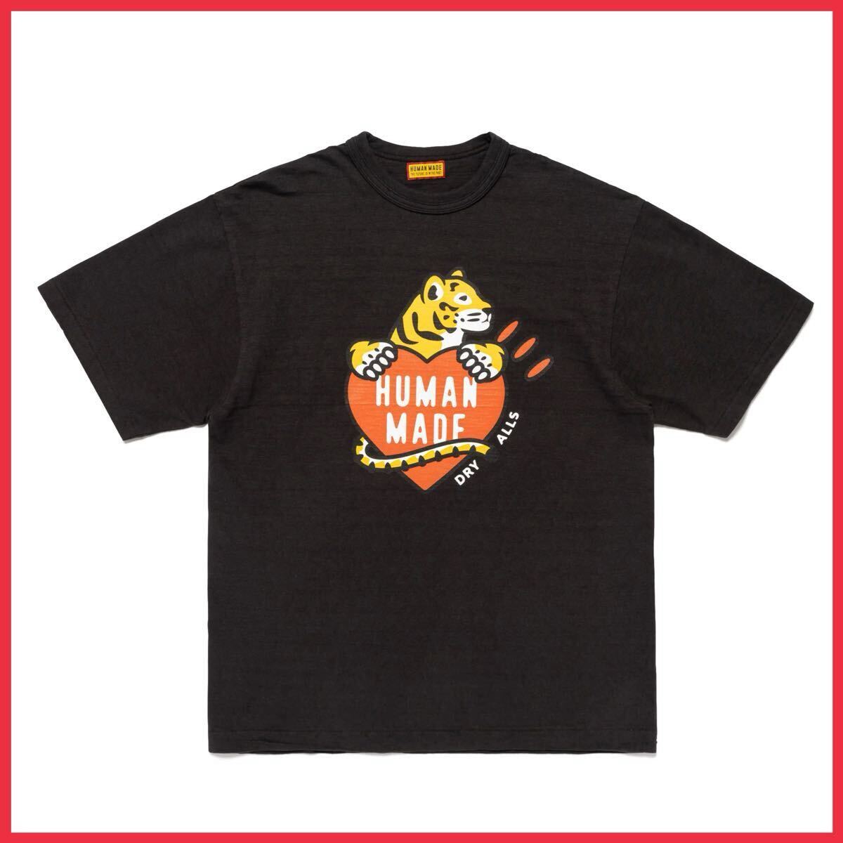 4-14 HUMAN MADEヒューマンメイド Tシャツ 黒 サイズL 送料無料 Lサイズ HUMAN MADE Graphic T-Shirt Black ヒューマン