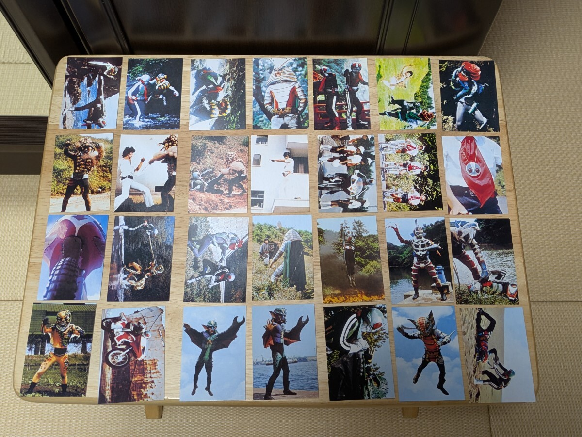 カルビー 仮面ライダーチップスカード まとめ売り 28枚 カルビー】仮面ライダーチップスRカード 13枚セット - メルカリ