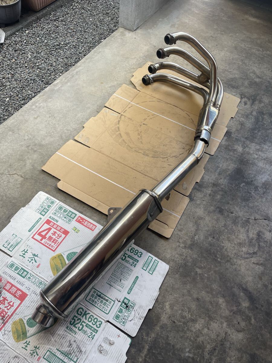 イナズマ400純正フルエキマフラー&社外サイレンサー付き 4-1c2-1.jpg