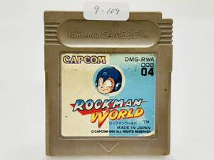 Nintendo GB ゲームボーイ ロックマンワールド 動作確認済み 9-104