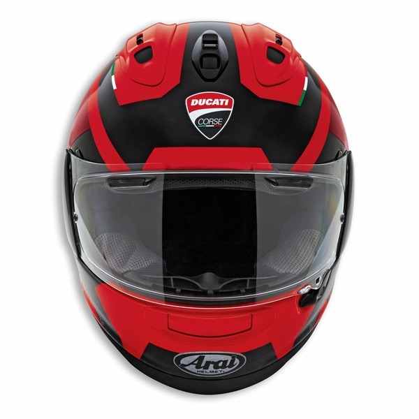 送料無料 ドゥカティ 純正 Ducati Corse V6 ヘルメット サイズXL Arai製 RX7-X 正規品 Ducati Performance アライ フルフェイス 981073866