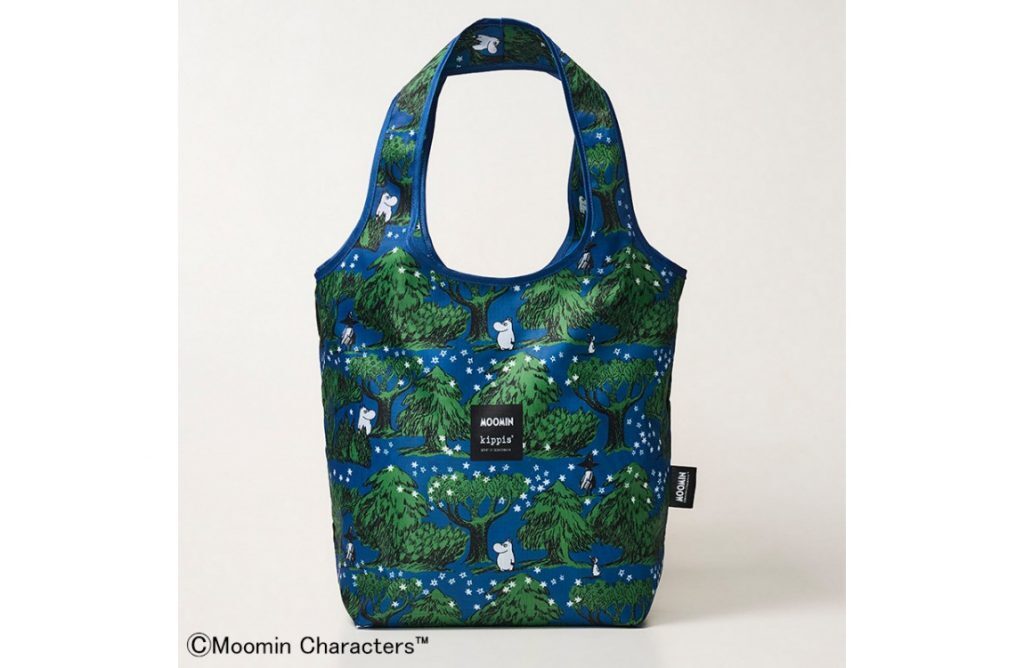 ムーミン×kippis エコバッグStarry Valley