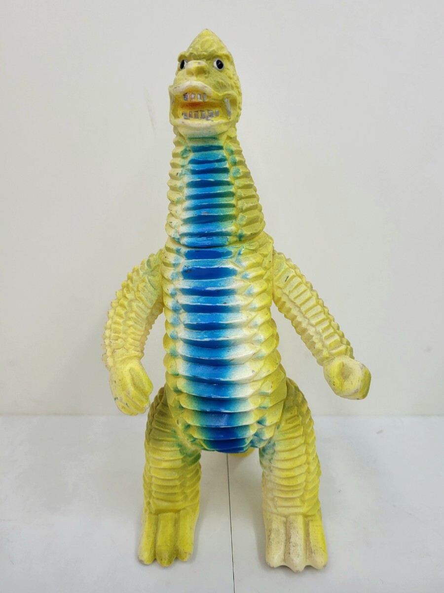 当時物　レッドキング　スタンダードサイズ　ブルマーク 昭和40年代当時物ソフビ ブルマァク製ウルトラ怪獣「レッドキング