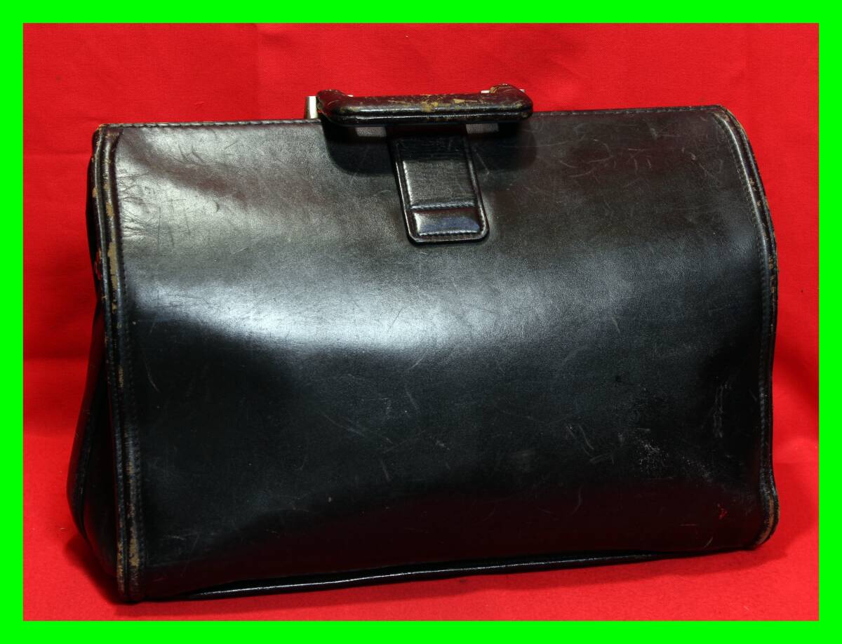 美品 90s ドクターバッグ 口金バッグ オールレザー ビジネスバッグ 鍵付き 楽天市場】ドクターズバッグ ダレスバッグ ドクターバッグ