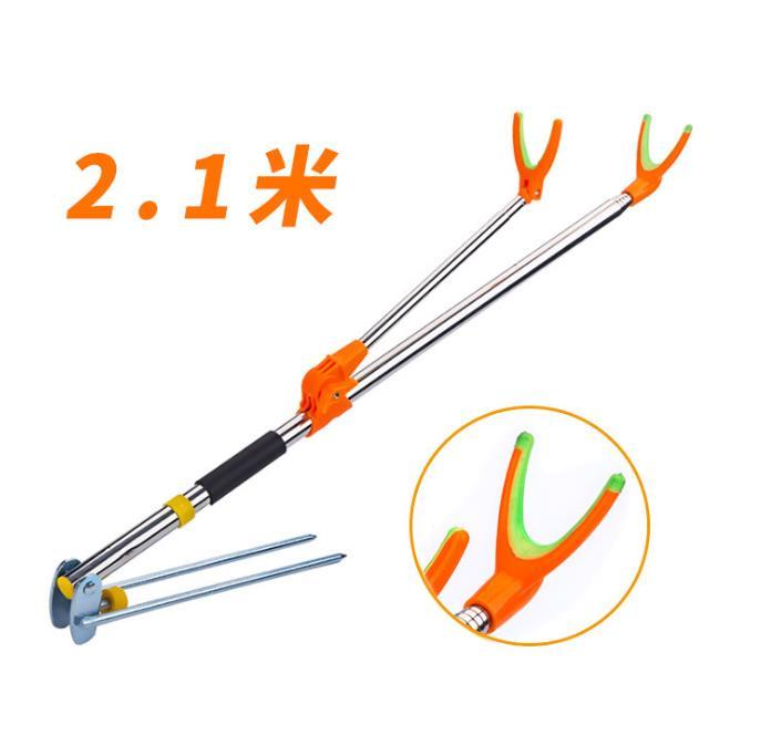 送料無料 釣り用 ロッドホルダー 砂浜での 投げ釣り 起き型 竿受け