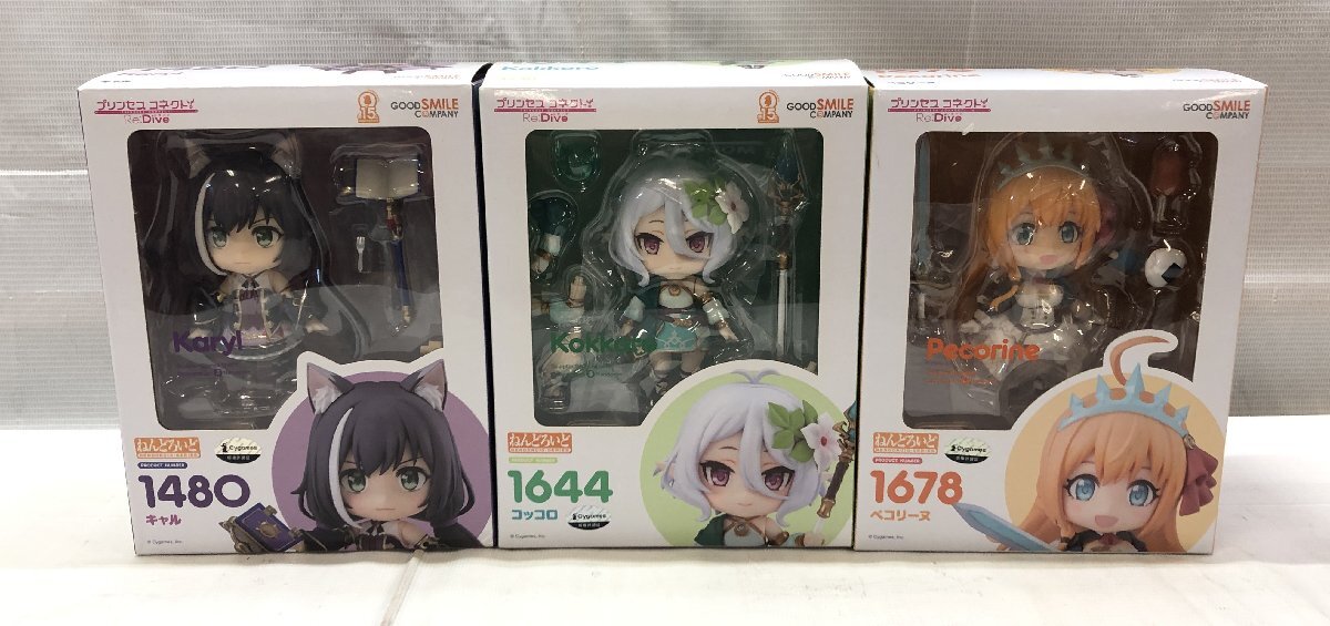 プリコネ　ペコリーヌ　キャル　コッコロ ねんどろいどセット ねんどろいど ペコリーヌ