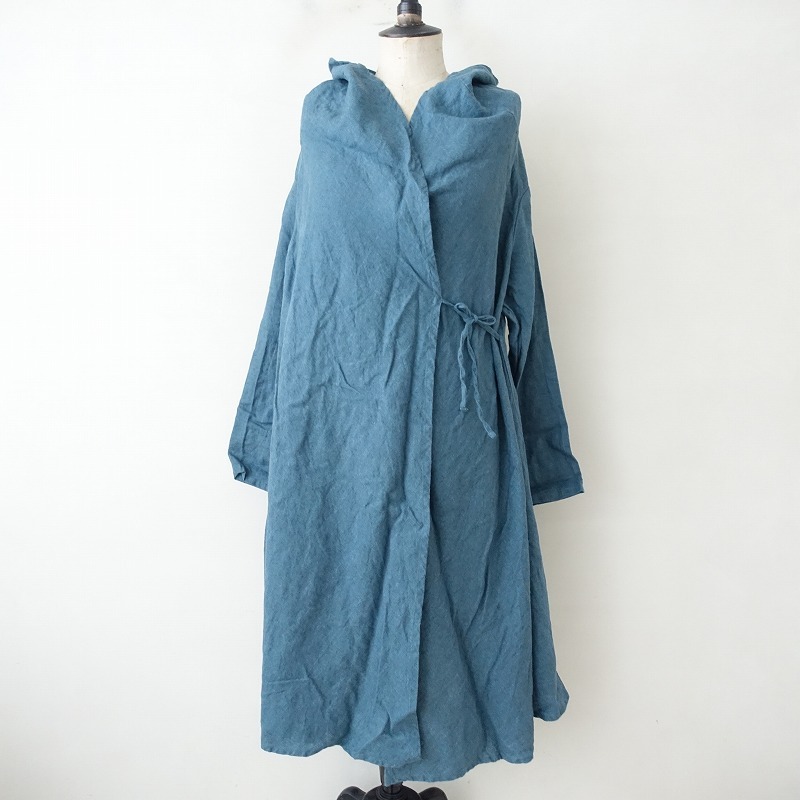 ネストローブ リネン ロングコート ユーロワーク 羽織り 日本製 Yahoo!オークション -「ネストローブ nest robe コート」の落札