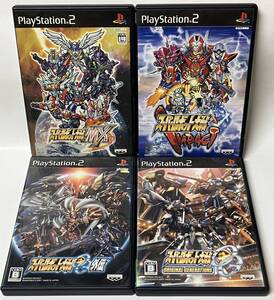 ハガキ付き PS2 スーパーロボット大戦 OG 外伝 IMPACT MX インパクト 4本セット プレステ2