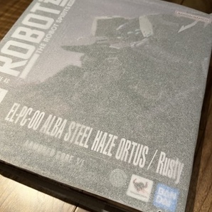 新品未開封 ROBOT魂 <SIDE AC> EL-PC-00 ALBA STEEL HAZE ORTUS / Rusty アーマードコア