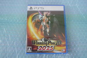 【新品未開封】 PS5版ウイニングポスト10 2025 PlayStation5 Winning Post 10 2025