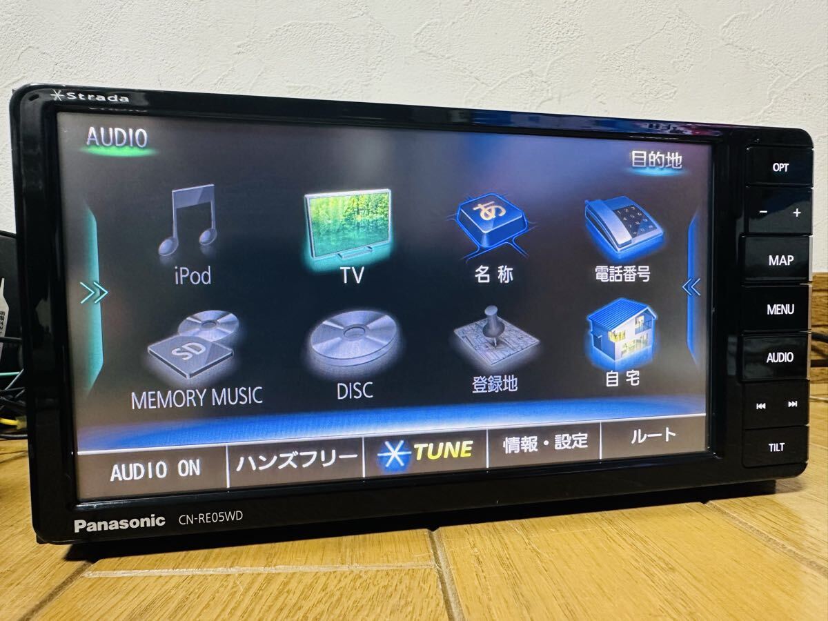 パナソニック ストラーダ CN-RE05WD［美品］ パナソニック ストラーダ CN-RE05WD CD DVD Bluetooth - メルカリ
