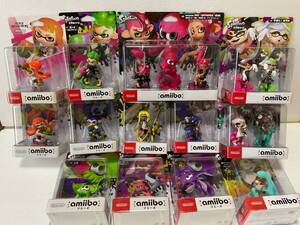 美品 送料無料 アミーボ amiibo まとめ 17点セット スプラトゥーン1 2 3 タコ 大乱闘スマッシュブラザーズ シオカラーズ