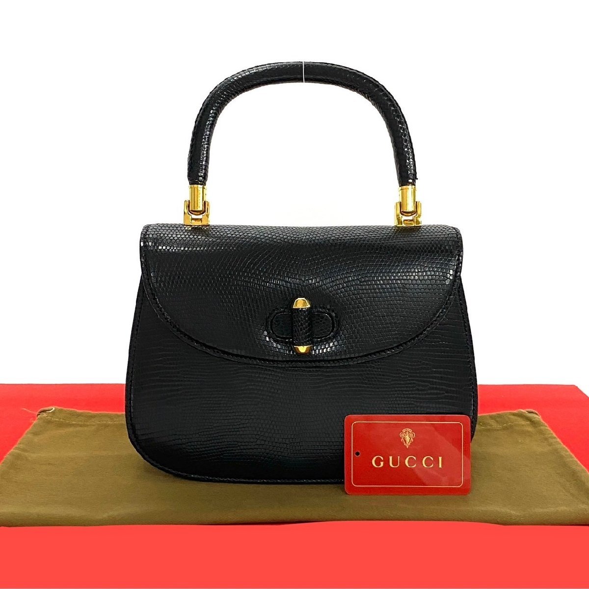 極 美品 オールドグッチ GG ロゴ レザー ハンドバッグ ミニ トートバッグ 847386_AAFA1_1000_001_075_0000