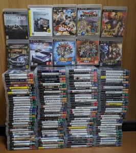 【ジャンク】【1円スタート】PS3/プレイステーション3/PlayStation3 ゲームソフト 大量 約140本まとめ売り 【A623】