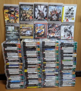 【ジャンク】【1円スタート】PS3/プレイステーション3/PlayStation3 ゲームソフト 大量 約140本まとめ売り 【A633】