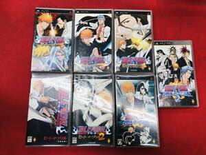 BLEACH ヒート・ザ・ソウル 1 2 4 5 6 7 ブリーチ ソウル カーニバル ★同梱可能★即売★多数出品中 7本 セット オマケ付