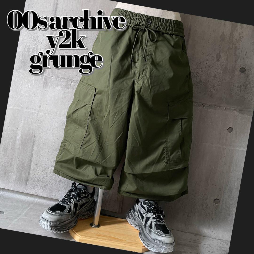 super buggy wide half pants y2k opium｜Yahoo!フリマ（旧