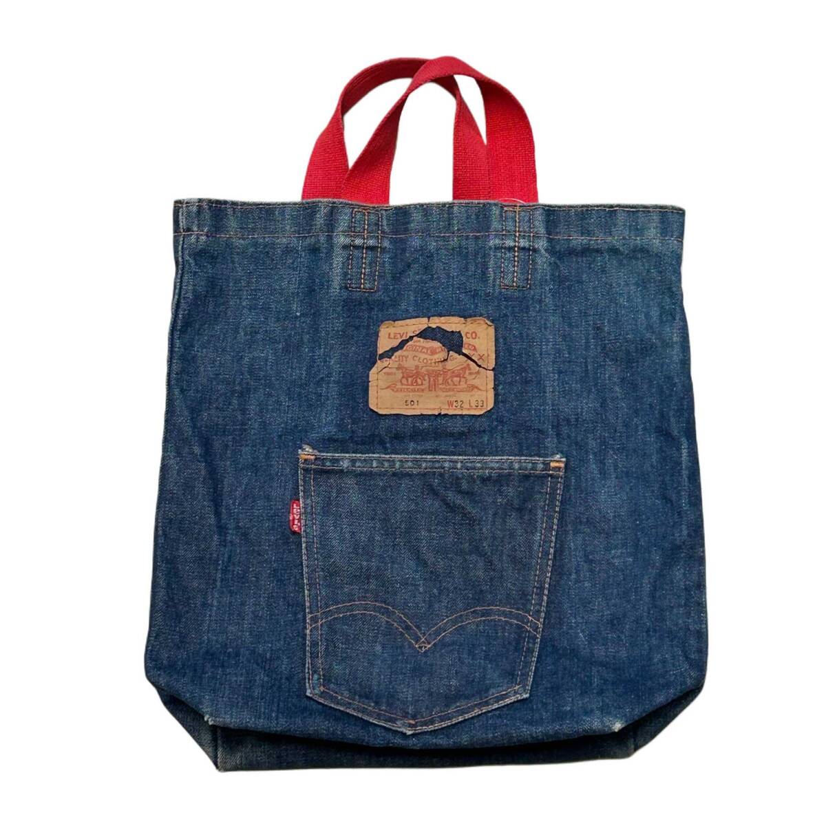 リーバイス 66前期 66後期 リーバイス684前期 デニムトートバック 通販 アメカジ 札幌 リーバイス デニム トートバック LEVI'S