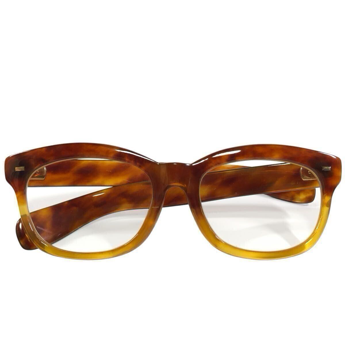 Yahoo!オークション -「べっ甲 メガネ k18」(めがね) (めがね