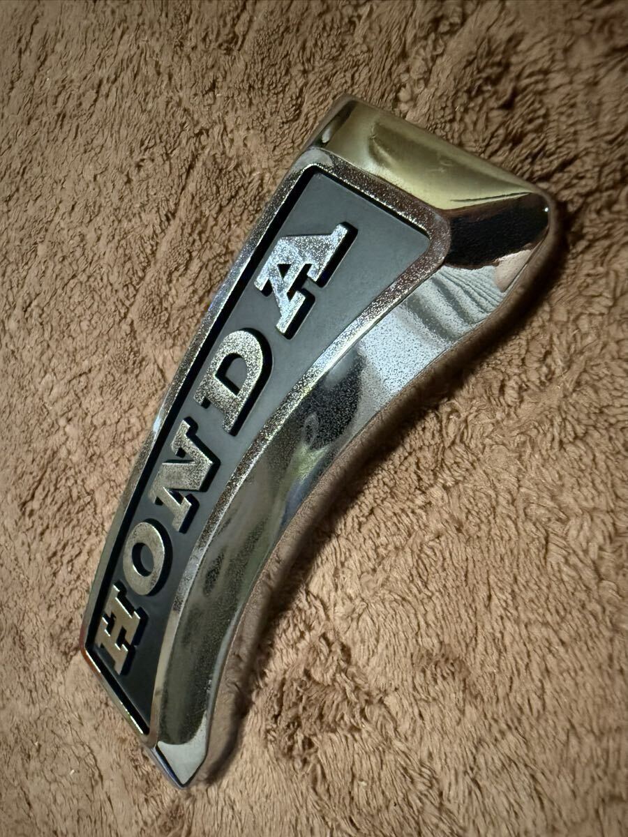 【送料無料】ホンダミツマタカバーエンブレム/バブ MR19-0003-01 ホンダ純正 クロスカブ/ハンターカブ 三又