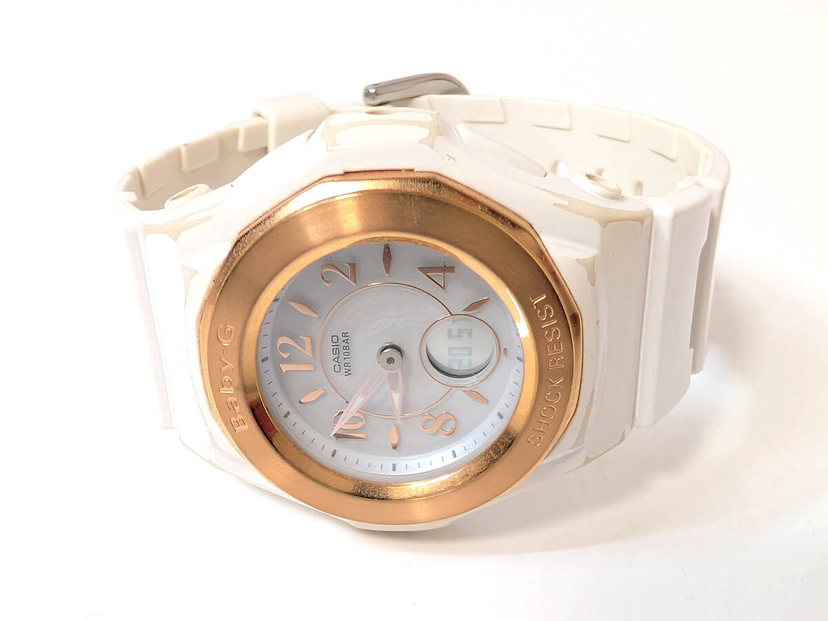 新品未使用Baby-G Tough Solar 腕時計 ホワイト BABY-G新作腕時計、シンプルなオールホワイト＆ブラックの