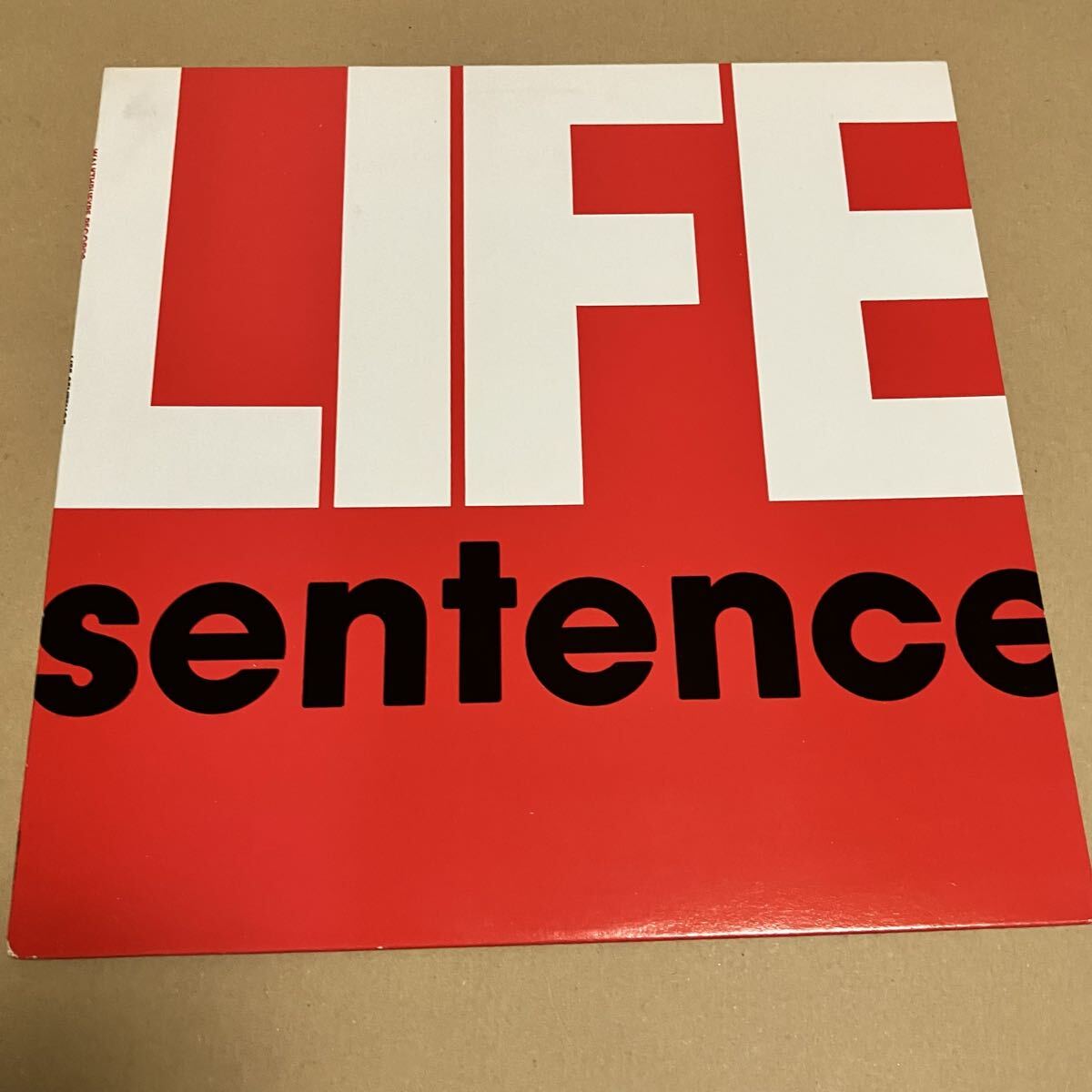 LIFE SENTENCE レコード LIFE SENTENCE LP 1st LTD! | 45REVOLUTION