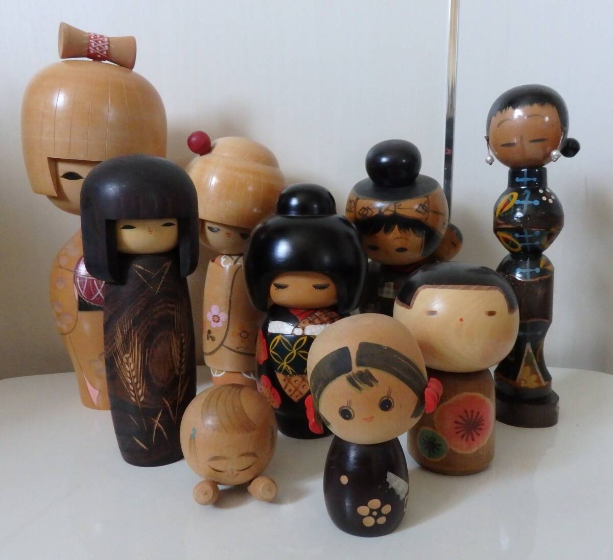 工芸品　民芸品　こけし　フィギュア 加藤 正美 Masami 創作 こけし kokeshi doll 人形 コケシ - メルカリ