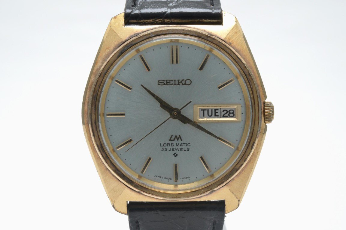 激レア!SEIKO セイコー ロードマチック 23JWELS 自動巻き 腕時計 Yahoo!オークション -「seiko 23jewels」の落札相場・落札価格