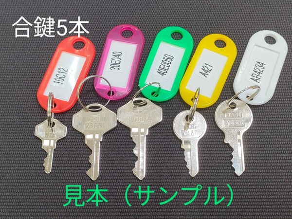 合鍵5本(20種類の同一キーから5本選択可) ALPHA、南京錠、SOL 南京錠、同一キー、カギ、アルファ、ソル、ネコポス便無料配送 ヤフオク!