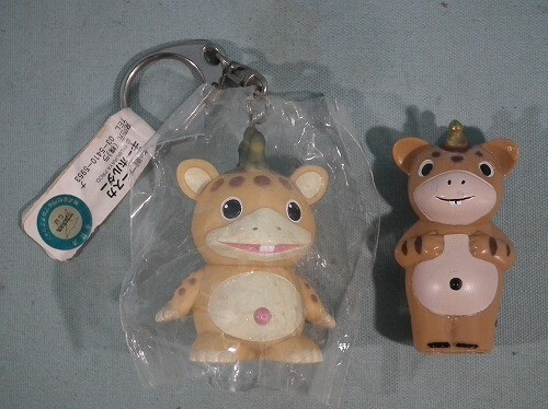 ブースカ、チャメゴン　指人形とキーホルダーの15体セット　送料込み！ ブースカ、チャメゴン 指人形とキーホルダーの15体セット 送料