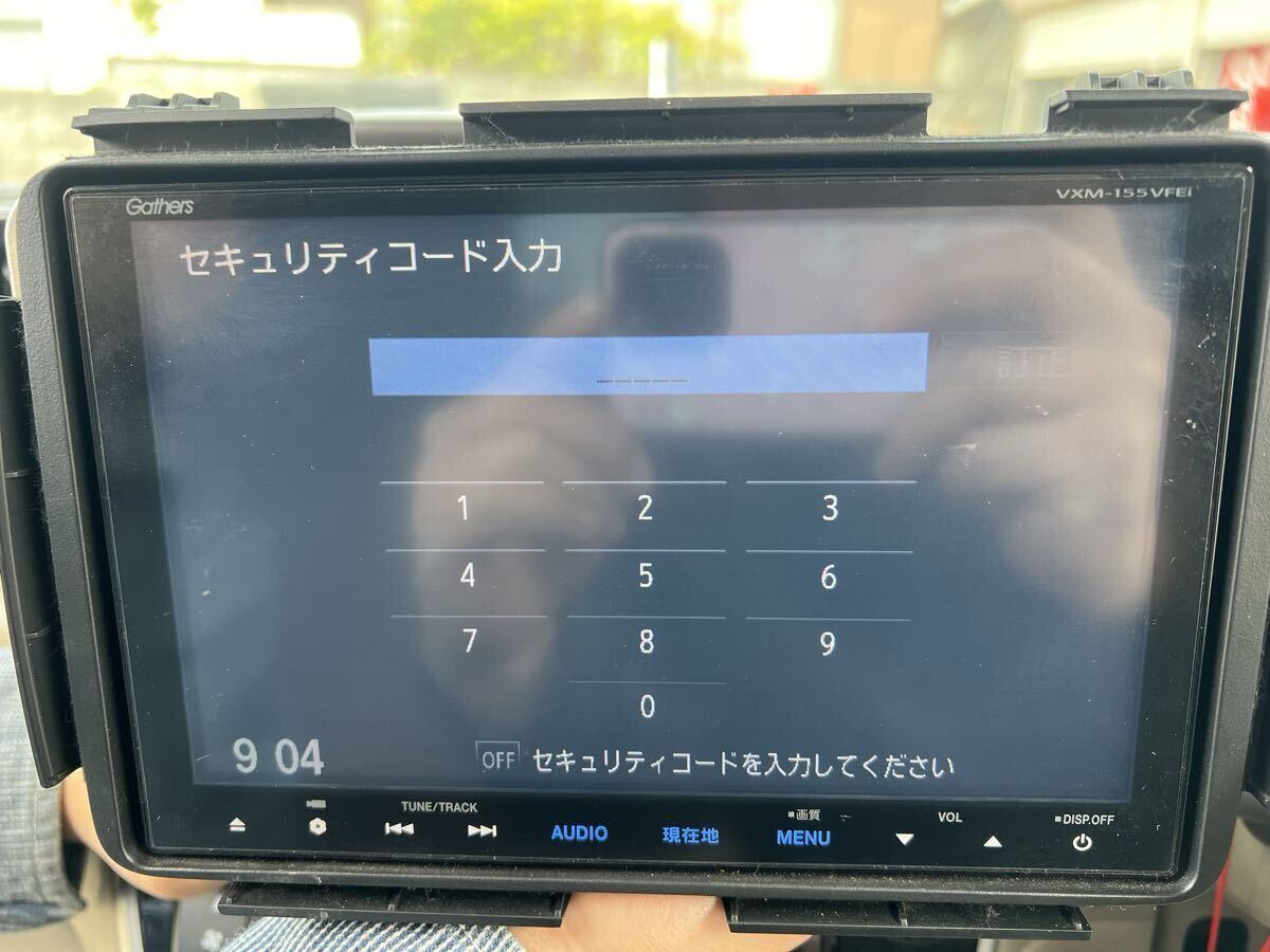 Gathers VXM-155VFi カーナビ モニター ホンダGathers VXM-155VFIインターナビ