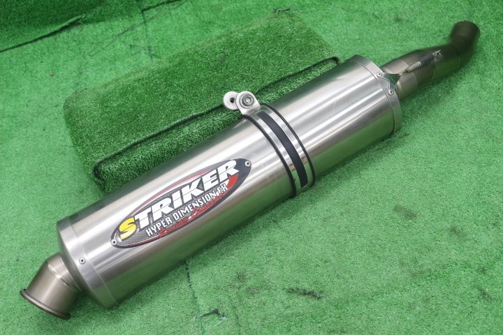 cb400sf 60.5π サイレンサー Yahoo!オークション -「ストライカー マフラー」(マフラー本体