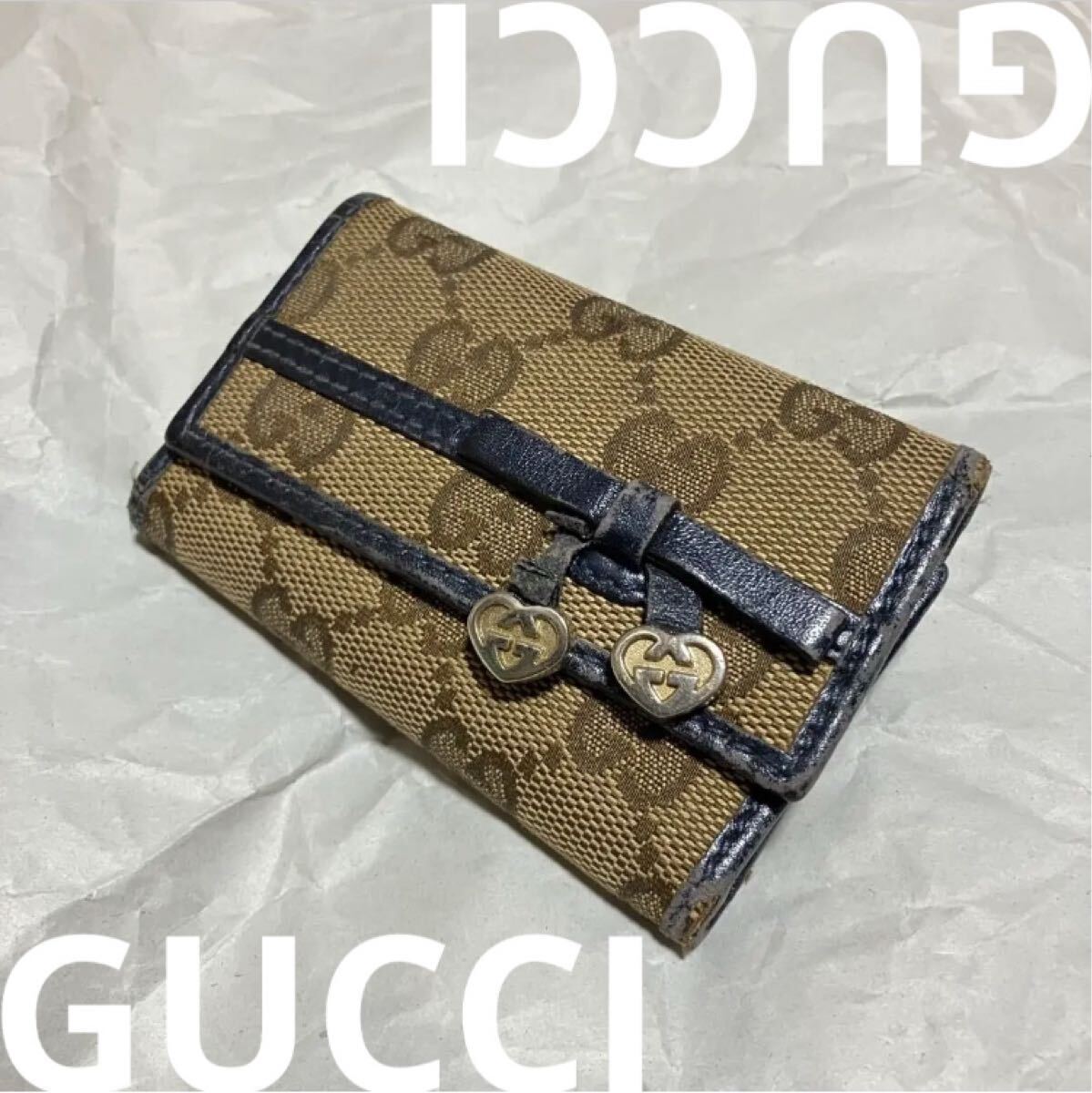 GUCCI アイボリー GGロゴ キーケース 新品未使用 楽天市場】グッチ gucci キーケース 未使用の通販