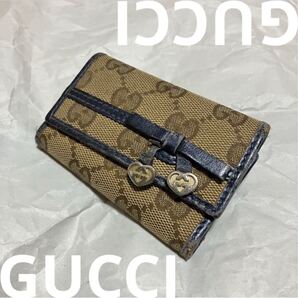【GUCCI / グッチ】 6連キーケース / 322322・2067 GGキャンバス