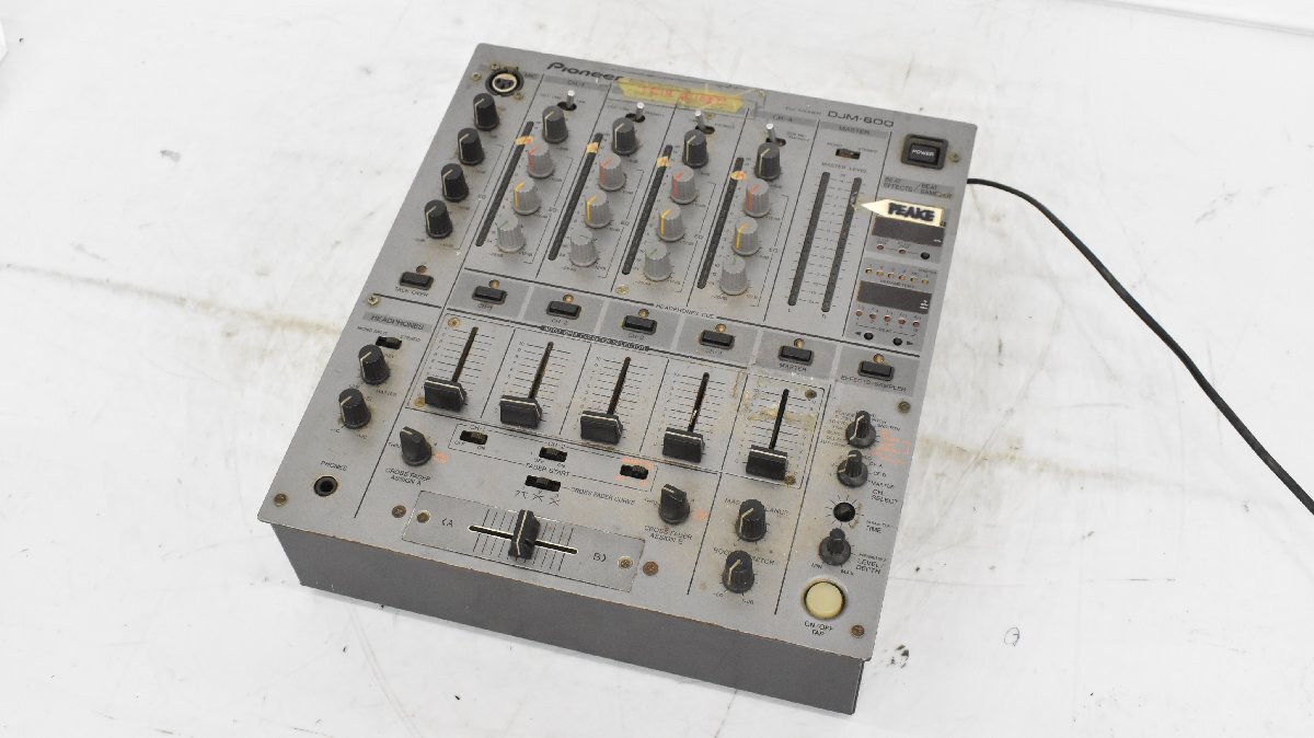 Pioneer DJミキサー DJM-600　パイオニア Yahoo!オークション -「pioneer djm 600」の落札相場・落札価格