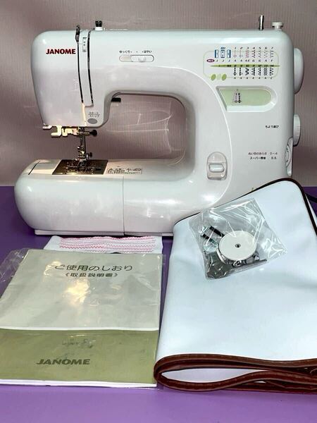 ☆整備済☆パワフル貫通力☆美品☆ジャノメ電子ミシン JANOME JJ70