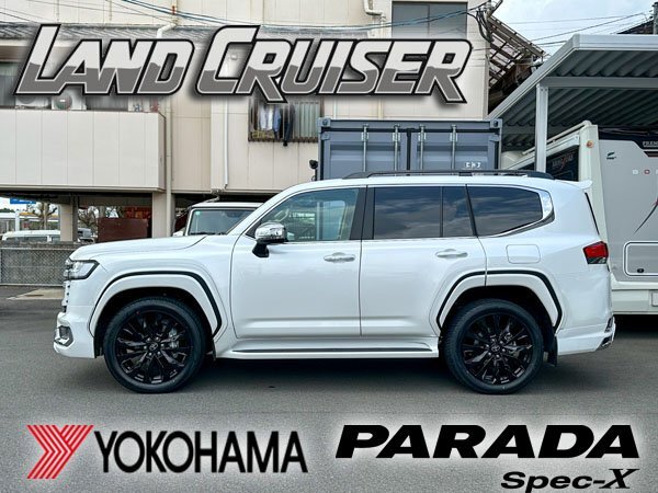 【美品】22インチ｜ランクル300用 装着実車写真掲載中【タイヤホイール】 22インチ ランクル300 ランクル250 レクサス LX600 新品タイヤ