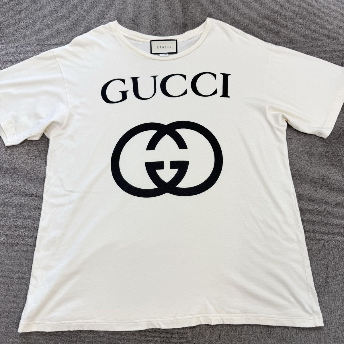 GUCCI Tシャツ ミケーレ 楽天市場】【中古】GUCCI17SS ミケーレ期 タイガーエンブロイ
