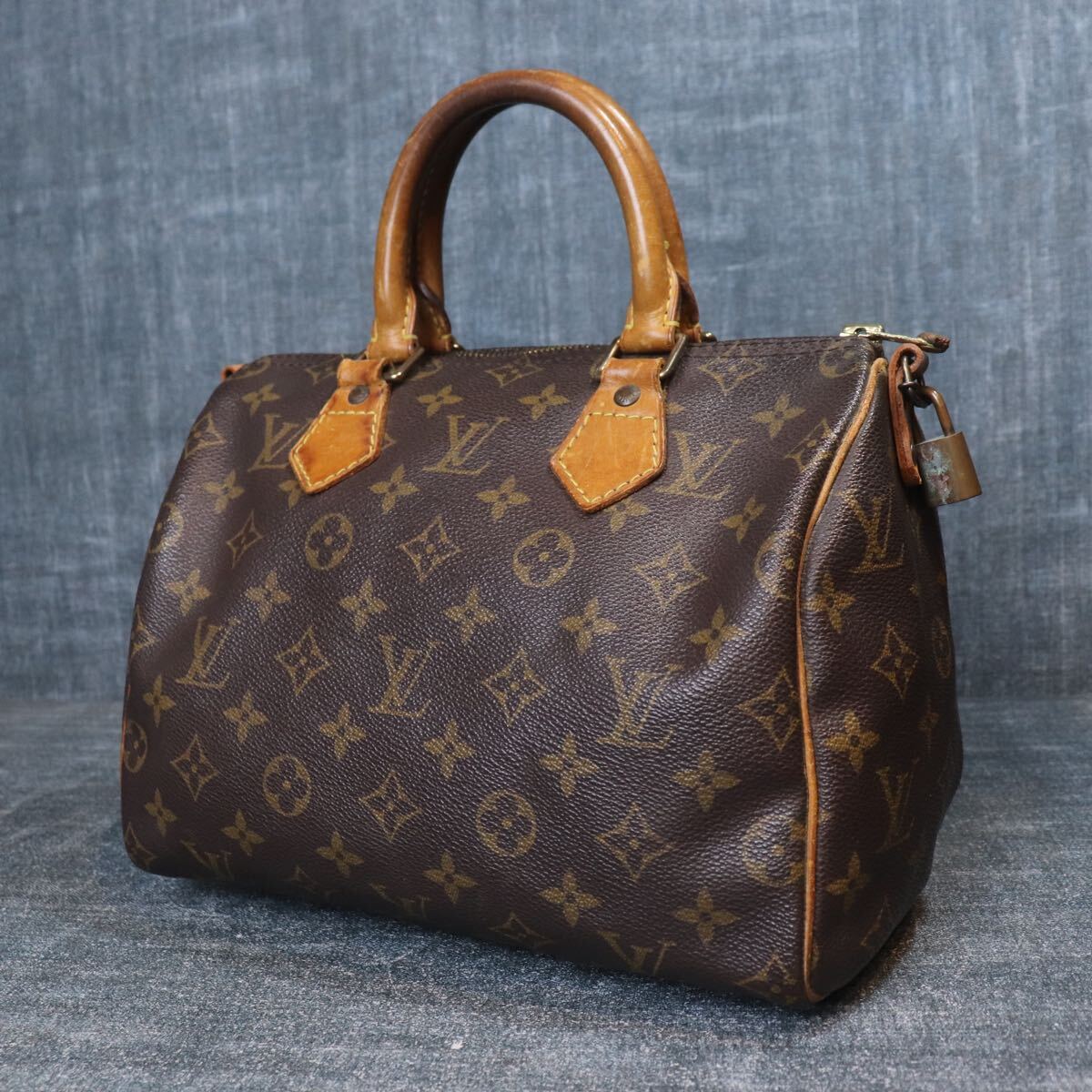 LOUIS VUITTON モノグラム ヴィンテージ　スピーディ25 ジャンク品 極 美品 袋付 LOUIS VUITTON ルイヴィトン ヴィンテージ