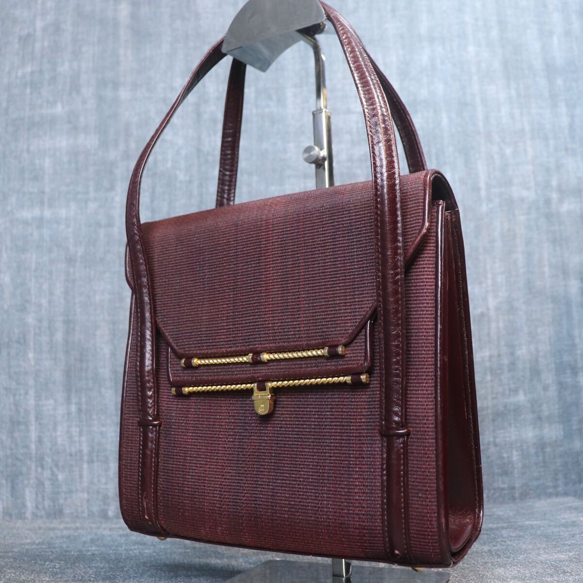 genuine horse hair 本革 馬毛 ハンドバッグ 黒　ゴールド金具 Yahoo!オークション -「genuine horse hair」(ファッション) の