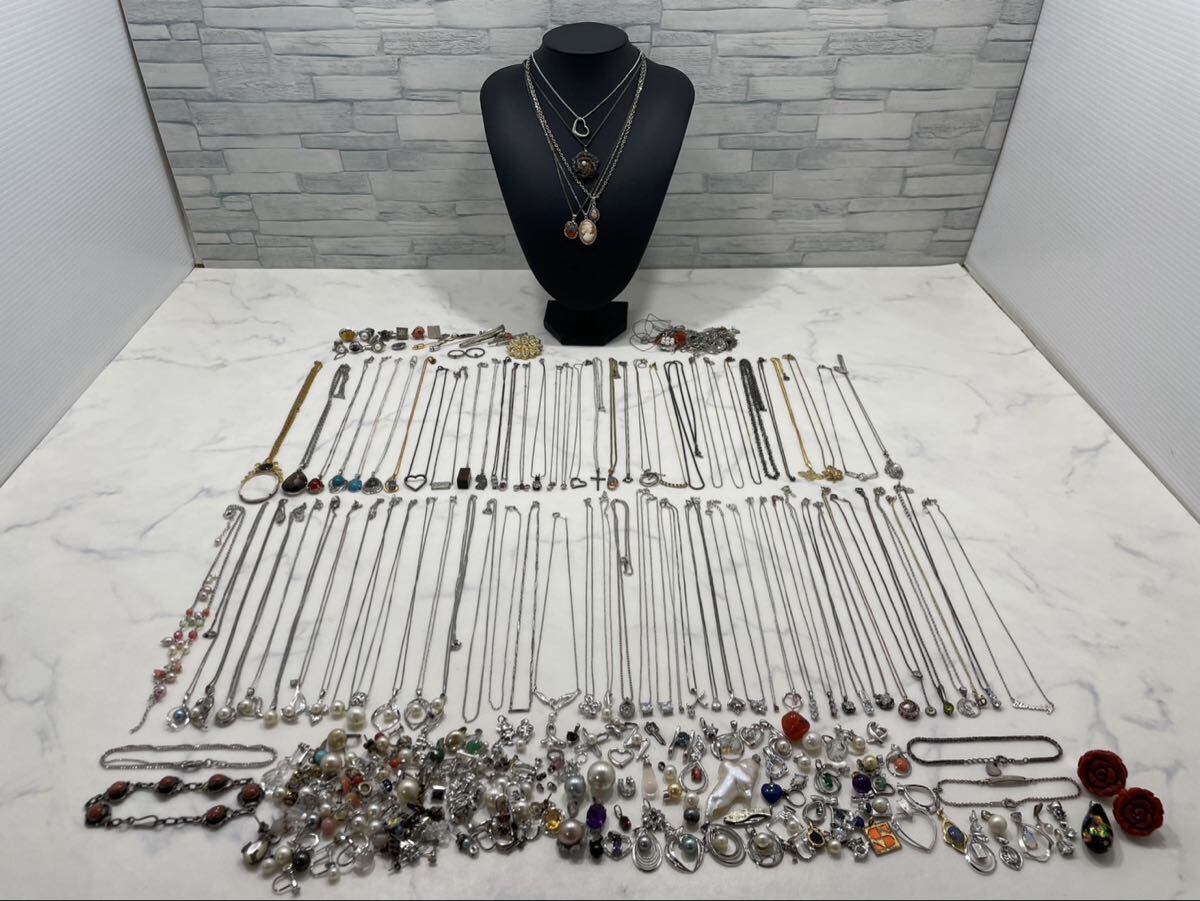 美品 Silver刻印多数有り 石付き アクセサリーおまとめ 2025年最新】Yahoo!オークション -シルバーアクセサリーまとめの