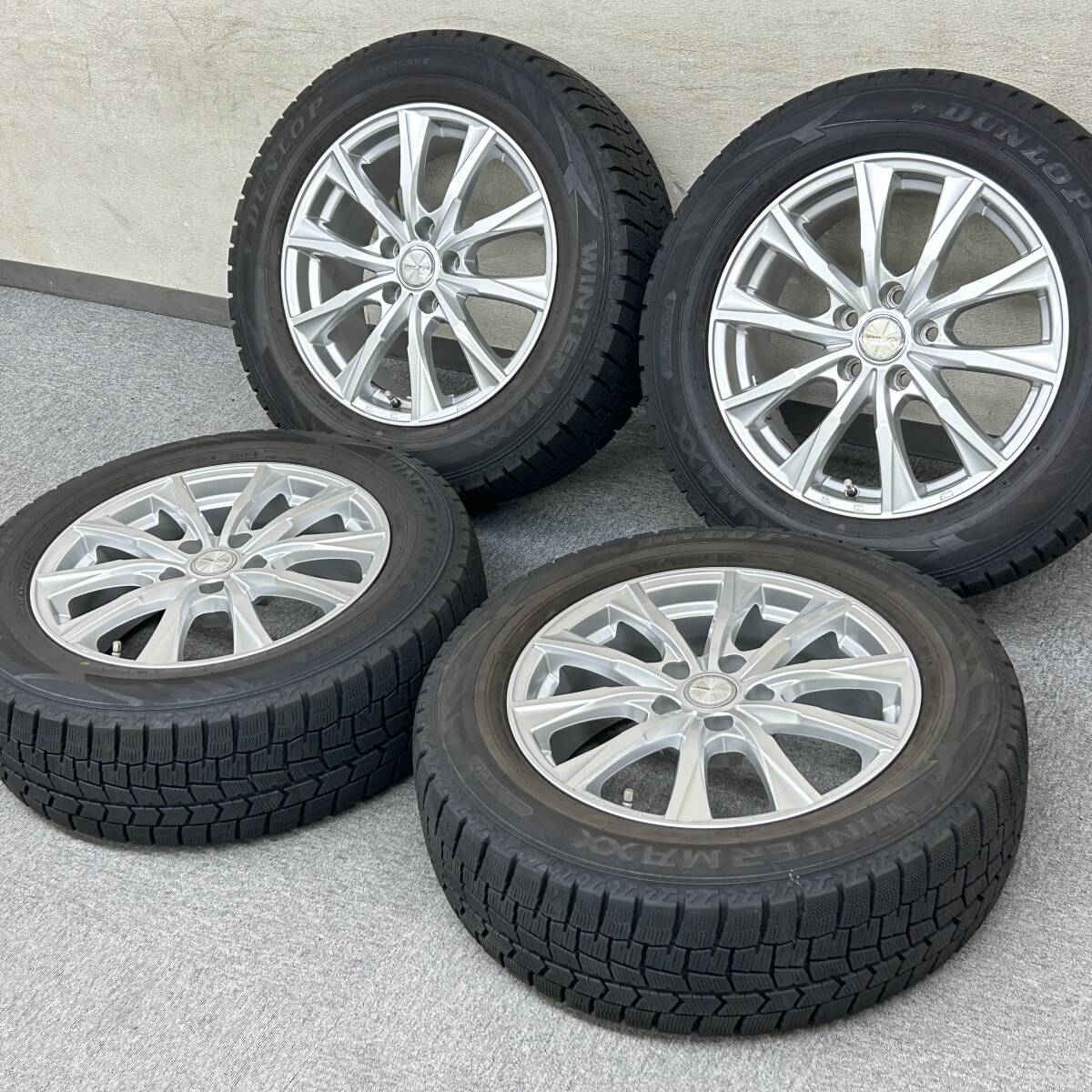 【美品】30後期アルファード　１７インチ純正ホイール　スタッドレス付き トヨタ 30系 アルファード ヴェルファイア 前期 純正 17in 6.5J