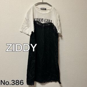 送料無料 匿名配送 ZIDDY チュニックワンピース