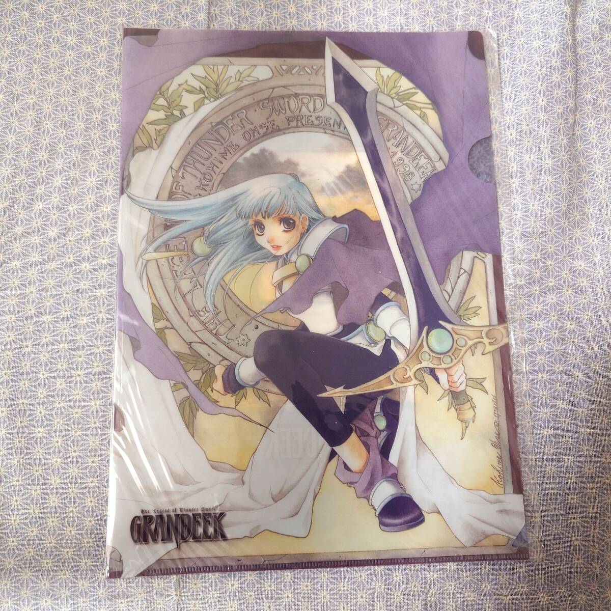 未使用 GRANDEEK グランディーク クリアファイル A4 桜瀬琥姫