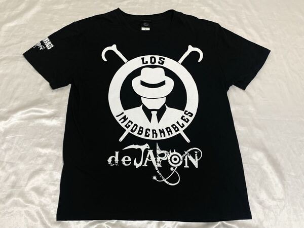 【送料無料 値下げ交渉歓迎】LOS INGOBERNABLES de JAPON 半袖Tシャツ XL 新日本プロレス 内藤哲也 EVIL BUSHI古着猪木総合格闘技黒白NJPW