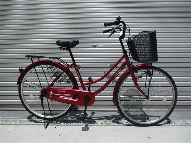 26インチ 自転車 赤 本体 中古 直接引き渡しのみ 楽天市場】自転車 26インチ（カラーワインレッド）（シティ
